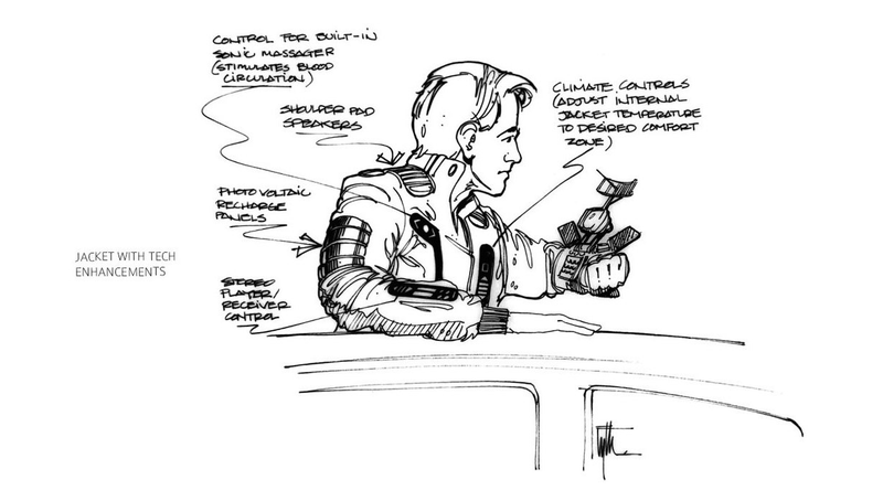 Illustration for article titled Brand New Concept Art of Back to the Future Part II's 2015 Technology